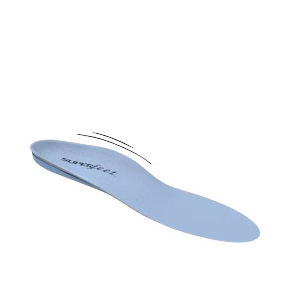 NEW SUPERFEET women's all purpose support insole in blue